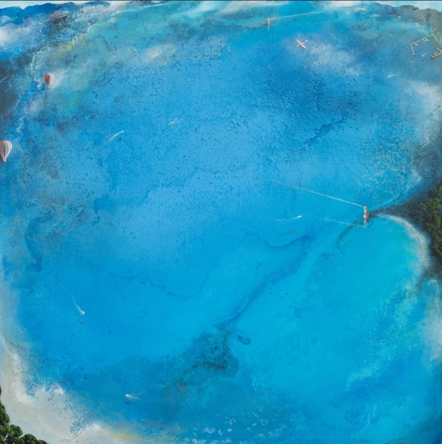 Art piece 1 in a home environment